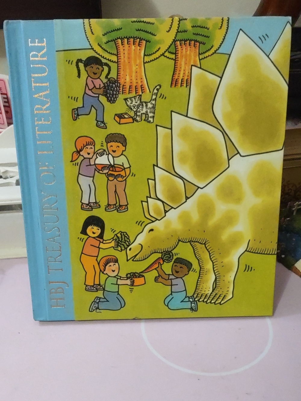 Hbj Treasury Of Literature Wouldn't You Like A Dinosaur